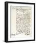 Letter from Oliver Cromwell to William Lenthall, 14th June 1645-Oliver Cromwell-Framed Giclee Print