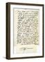 Letter from Philip II of Spain to Pope Gregory XIII, 8th November 1579-null-Framed Giclee Print