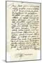 Letter from Philip II of Spain to Pope Gregory XIII, 8th November 1579-null-Mounted Giclee Print