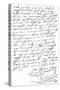 Letter from Queen Elizabeth I to King James VI of Scotland (Later James I of England) Written 11…-null-Stretched Canvas