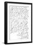 Letter from Queen Elizabeth I to King James VI of Scotland (Later James I of England) Written 11…-null-Framed Giclee Print