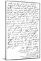 Letter from Queen Elizabeth I to King James VI of Scotland (Later James I of England) Written 11…-null-Mounted Giclee Print