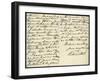 Letter from Queen Victoria to Mary Augusta Gordon, Windsor Castle, 16th March 1885-null-Framed Giclee Print