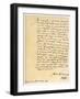 Letter from Robert Devereux, Earl of Essex, to William Cecil, 1st July 1596-null-Framed Giclee Print