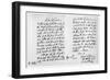 Letter from Sir Richard Steele to Henry Pelham, 27th May 1720-Richard Steele-Framed Giclee Print
