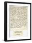 Letter from Sir Thomas More to Henry VIII, 5th March 1534-Thomas More-Framed Giclee Print