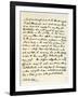 Letter from Thomas Gainsborough to Lord Hardwicke, C1760-1770-Thomas Gainsborough-Framed Giclee Print