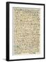 Letter from Thomas Wolsey, Archbishop of York to Dr Stephen Gardiner, February or March 1530-Thomas Wolsey-Framed Giclee Print