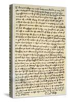 Letter from Thomas Wolsey, Archbishop of York to Dr Stephen Gardiner, February or March 1530-Thomas Wolsey-Stretched Canvas