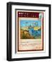 Letter from Vincent: Langlois Bridge at Arles with Women Washing-Vincent van Gogh-Framed Giclee Print