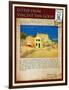 Letter from Vincent: The Yellow House-Vincent van Gogh-Framed Giclee Print