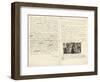 Letter from Vincent Van Gogh to His Brother Theo-null-Framed Giclee Print