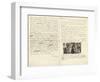 Letter from Vincent Van Gogh to His Brother Theo-null-Framed Giclee Print