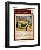 Letter from Vincent: White House at Night-Vincent van Gogh-Framed Giclee Print