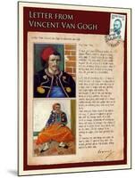 Letter from Vincent: Zouave-Vincent van Gogh-Mounted Giclee Print