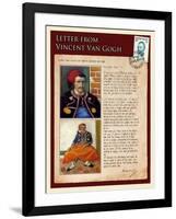 Letter from Vincent: Zouave-Vincent van Gogh-Framed Giclee Print