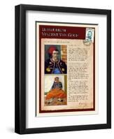 Letter from Vincent: Zouave-Vincent van Gogh-Framed Giclee Print