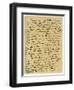 Letter from William Wordsworth on the Death of Samuel Taylor Coleridge, 29th July 1834-William Wordsworth-Framed Giclee Print