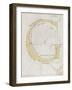 Letter G, Alphabet-null-Framed Giclee Print