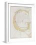 Letter G, Alphabet-null-Framed Giclee Print