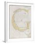 Letter G, Alphabet-null-Framed Giclee Print