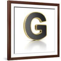 Letter G-badboo-Framed Art Print