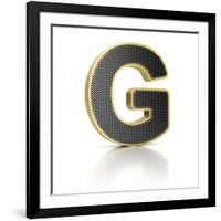 Letter G-badboo-Framed Art Print