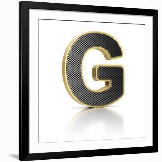 Letter G-badboo-Framed Art Print