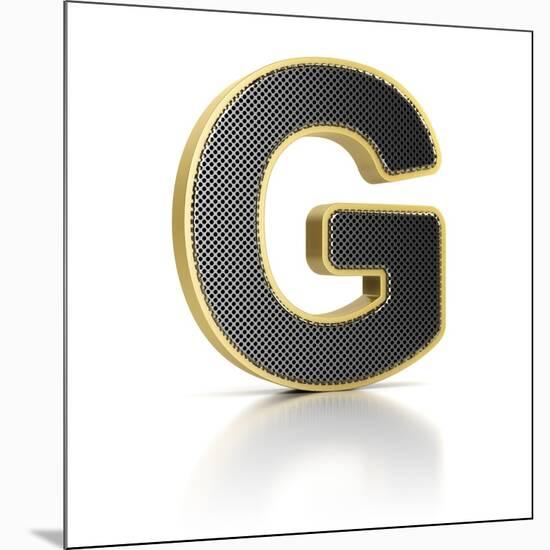 Letter G-badboo-Mounted Art Print