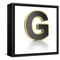Letter G-badboo-Framed Stretched Canvas