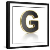Letter G-badboo-Framed Art Print