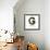 Letter G-badboo-Framed Art Print displayed on a wall