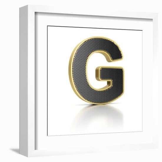 Letter G-badboo-Framed Art Print