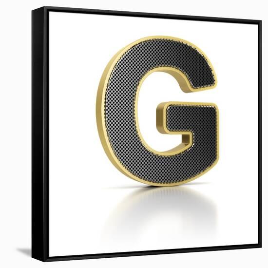 Letter G-badboo-Framed Stretched Canvas