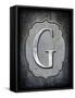 Letter G-LightBoxJournal-Framed Stretched Canvas