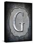 Letter G-LightBoxJournal-Stretched Canvas