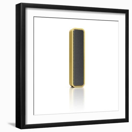 Letter I-badboo-Framed Art Print