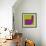 Letter J Purple-NaxArt-Framed Art Print displayed on a wall