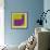 Letter J Purple-NaxArt-Framed Premium Giclee Print displayed on a wall