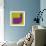 Letter J Purple-NaxArt-Framed Premium Giclee Print displayed on a wall