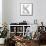 Letter K, From Voleyballs-iunewind-Framed Stretched Canvas displayed on a wall