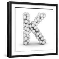 Letter K, From Voleyballs-iunewind-Framed Premium Giclee Print