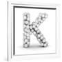 Letter K, From Voleyballs-iunewind-Framed Premium Giclee Print