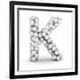 Letter K, From Voleyballs-iunewind-Framed Premium Giclee Print