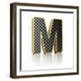 Letter M-badboo-Framed Art Print