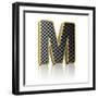 Letter M-badboo-Framed Art Print