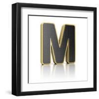 Letter M-badboo-Framed Art Print