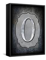 Letter O-LightBoxJournal-Framed Stretched Canvas