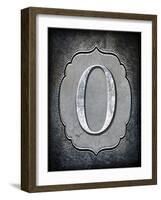 Letter O-LightBoxJournal-Framed Giclee Print