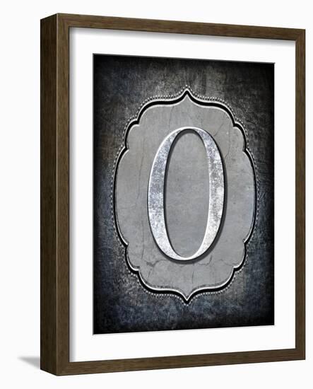 Letter O-LightBoxJournal-Framed Giclee Print